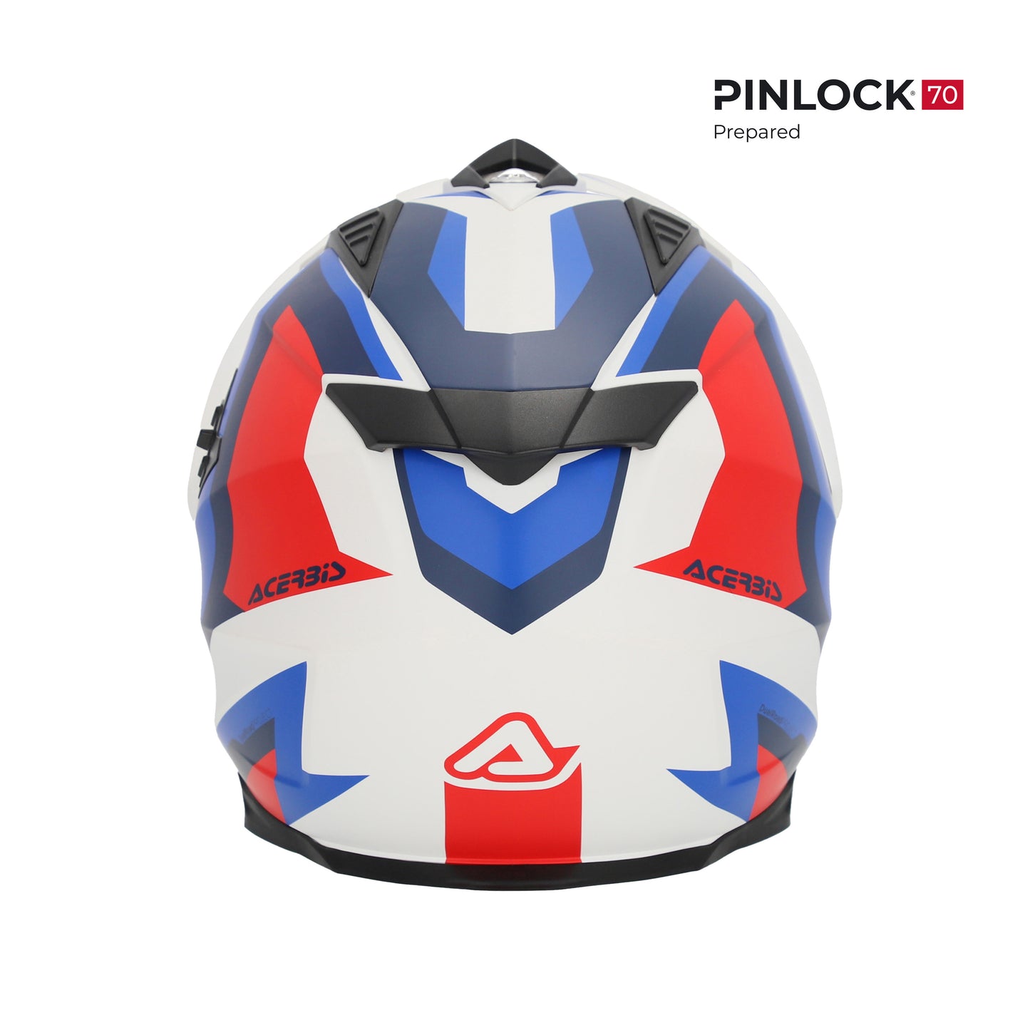 Acerbis - Flip FS-606 Dual Road Helmet - White/Blue/Red - (ECE 22.06 Safety Approved)