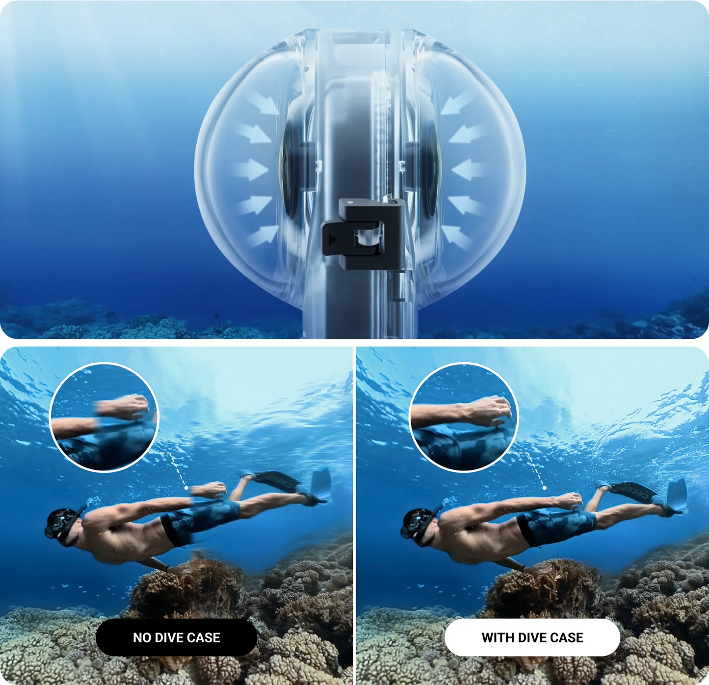 Insta360 - X3 Invisible Dive Case