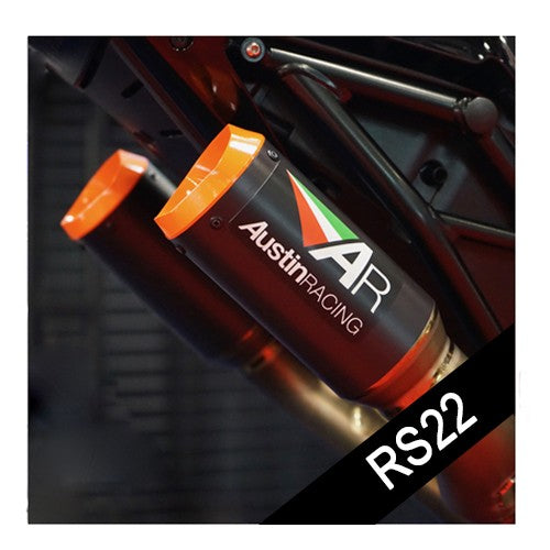 Austin Racing - RS22 Twin Slip-On Exhausts KTM 1390 Superduke (2023-2025)