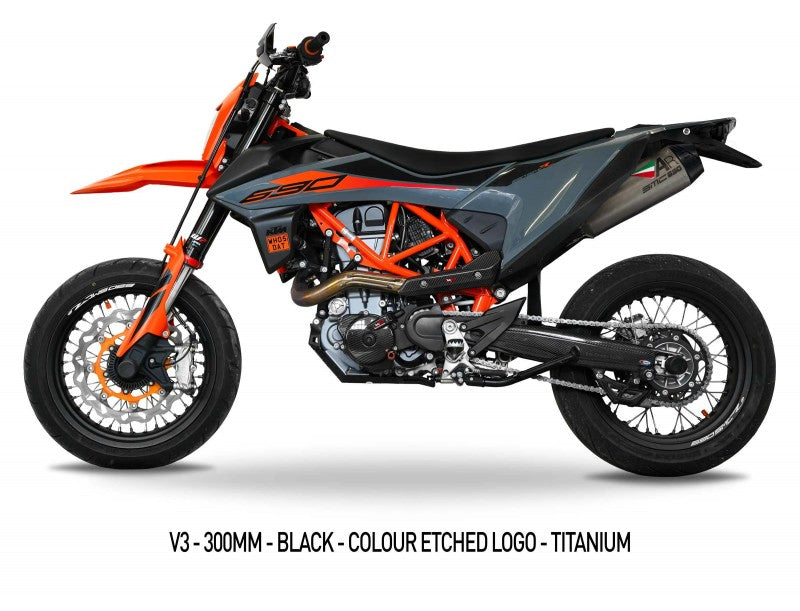Austin Racing - V3 KTM 690 SMC Slip-On Race Exhaust (2019-2025)