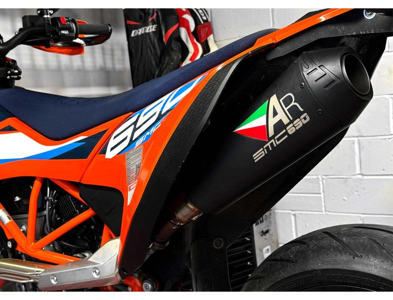 Austin Racing - V3 KTM 690 SMC Slip-On Race Exhaust (2019-2025)