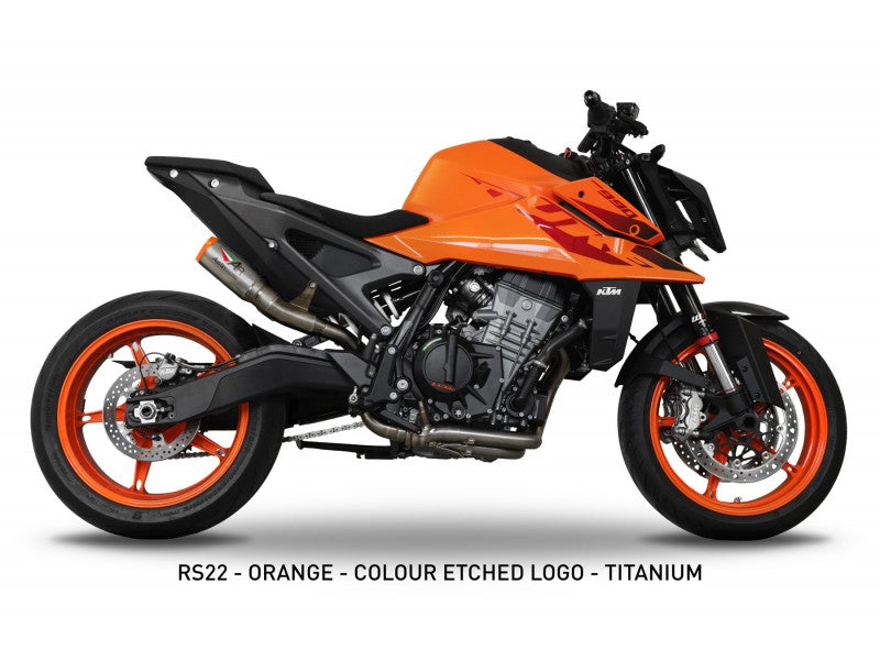 Austin Racing - KTM 990 R RS22 / RS22-V Twin System Under-seat Box Delete Exhaust