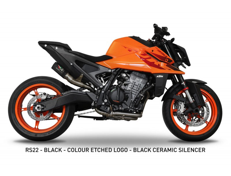 Austin Racing - KTM 990 R RS22 / RS22-V Twin System Under-seat Box Delete Exhaust