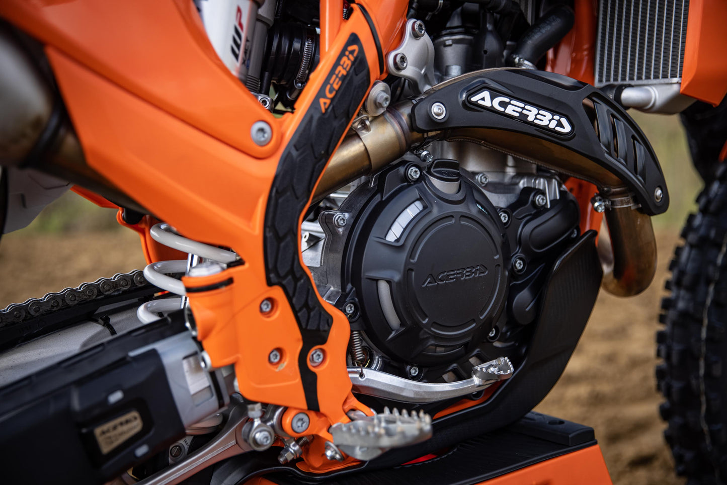 Acerbis - X-Exhaust cover OEM - KTM, Husqvarna, Beta, Sherco, GasGas, Honda, Kawasaki