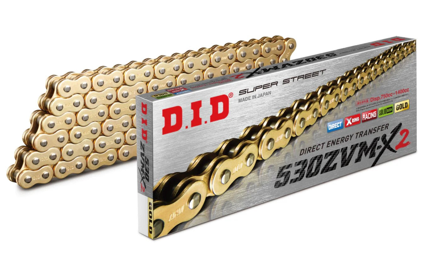 D.I.D Chain - 530 ZVM-X2 Super Street X-Ring Series