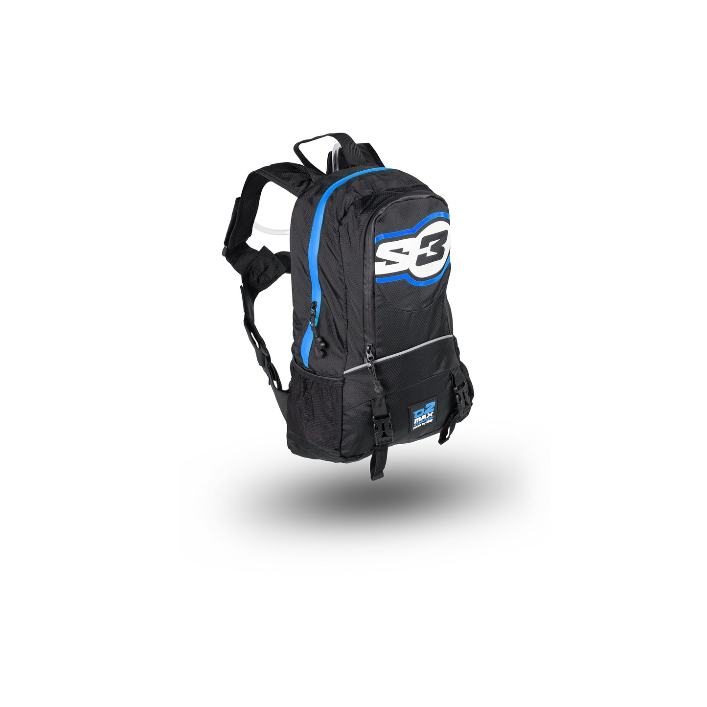 S3 - O2 Max Hydration Bag 15L, 3L Capacity Red & Blue