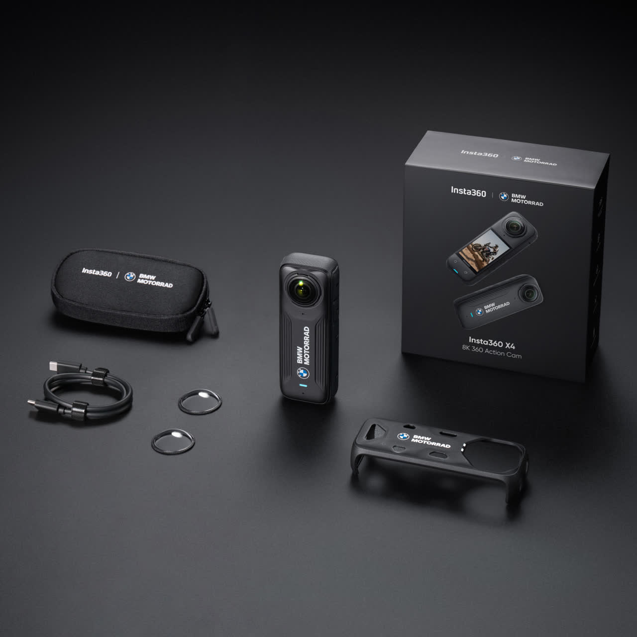 Insta360 - X4 8K 360 Action Camera - BMW Motorrad Limited Edition