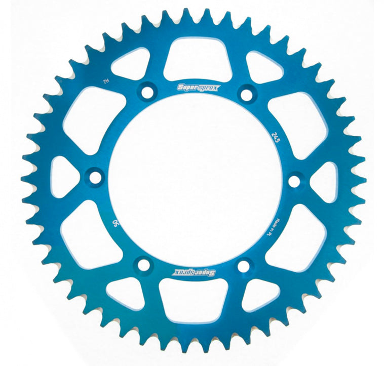 Supersprox - Blue Aluminium Rear Sprocket Yamaha
