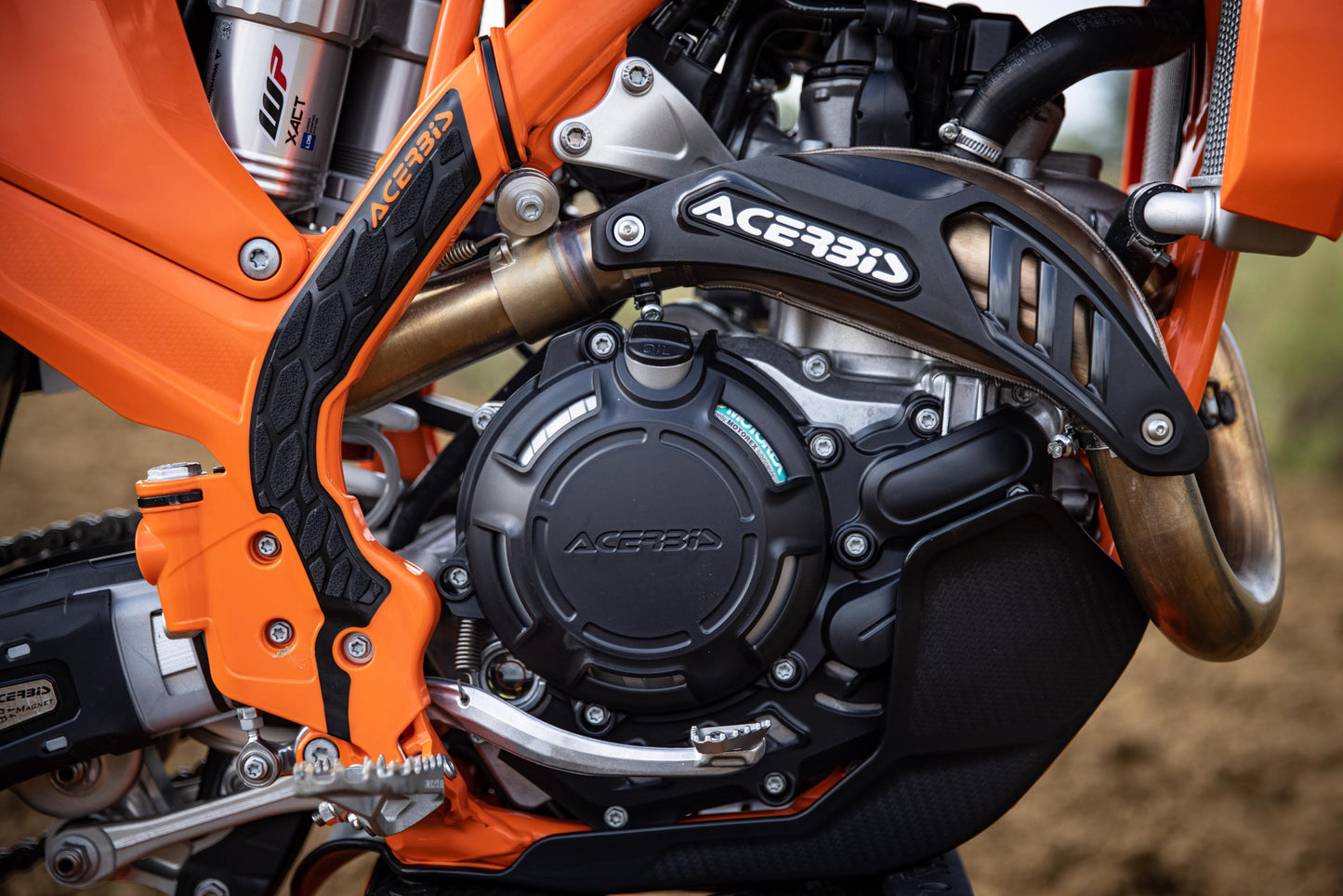 Acerbis - X-Exhaust cover OEM - KTM, Husqvarna, Beta, Sherco, GasGas, Honda, Kawasaki
