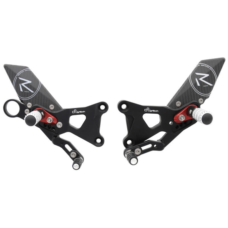 Lightech - R-Version Adjustable Rearsets BMW S1000RR & HP4 (2009-2014)