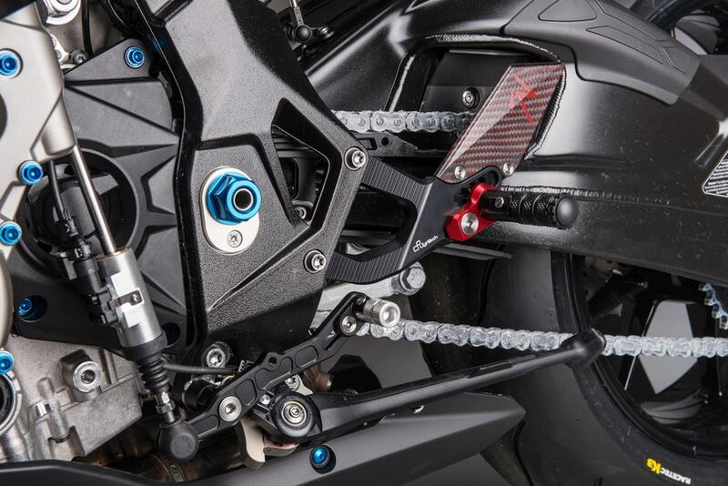 Lightech - Adjustable Rearsets with Fixed or Folding Footpeg BMW S1000RR & S1000R (2015-2018)