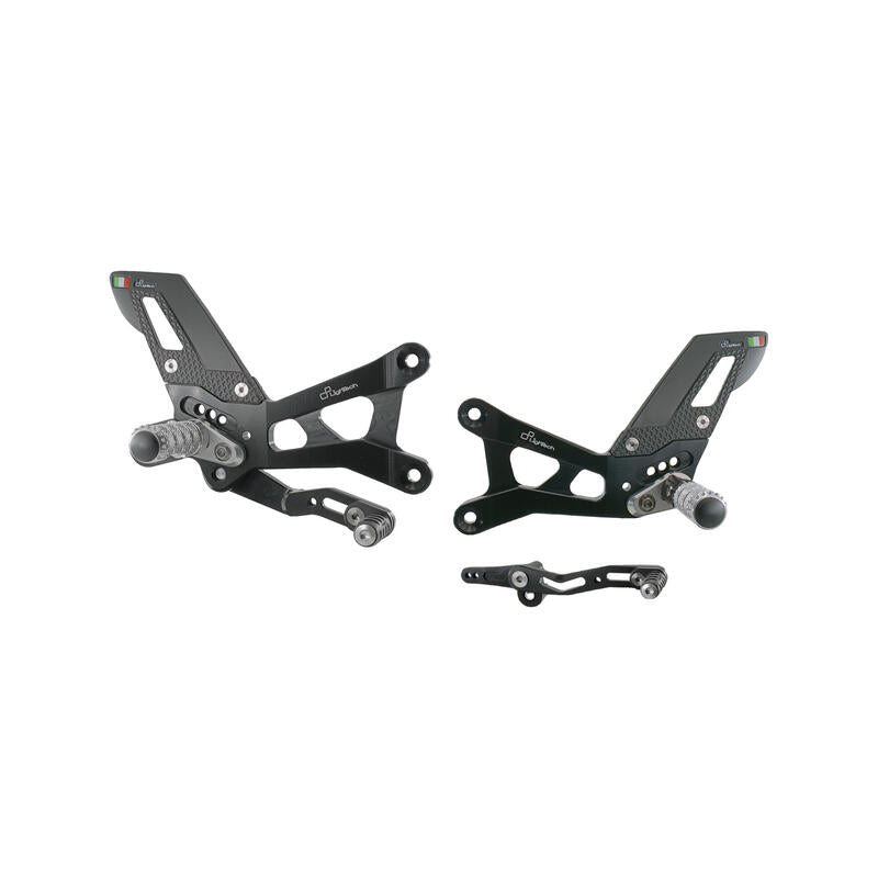 Lightech - Adjustable Rearsets Fixed Or Folding Footpegs YZF-R6 (2017-2025)