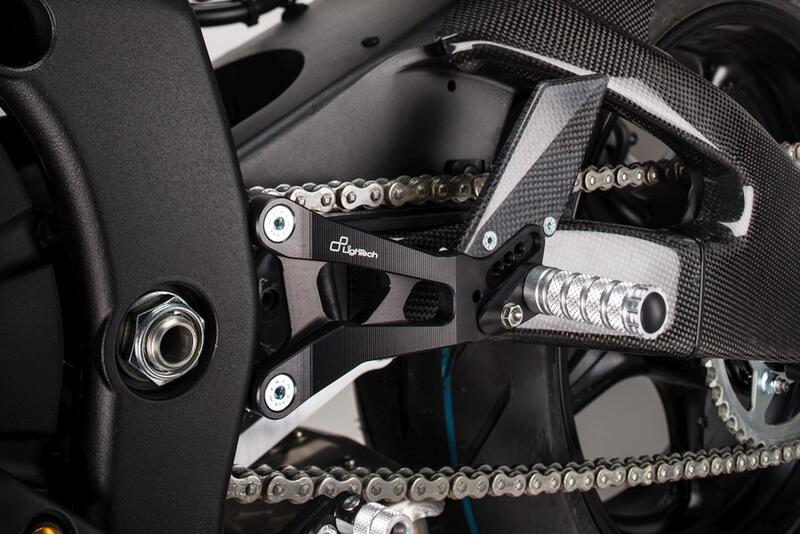 Lightech - Adjustable Rearsets Fixed Or Folding Footpegs YZF-R6 (2017-2025)