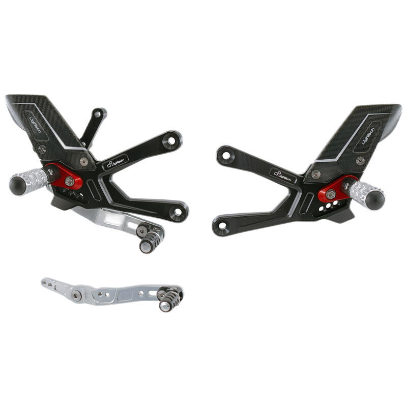 Lightech - R-Version Adjustable Rearsets Yamaha YZF-R1 / R1M (2015-2025)