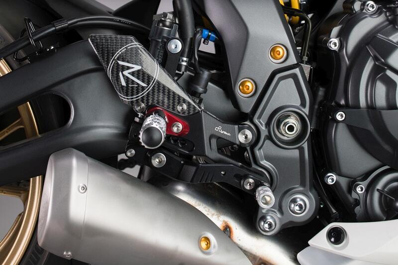 Lightech - R-Version Adjustable Rearsets Yamaha R7 (2022-2025)
