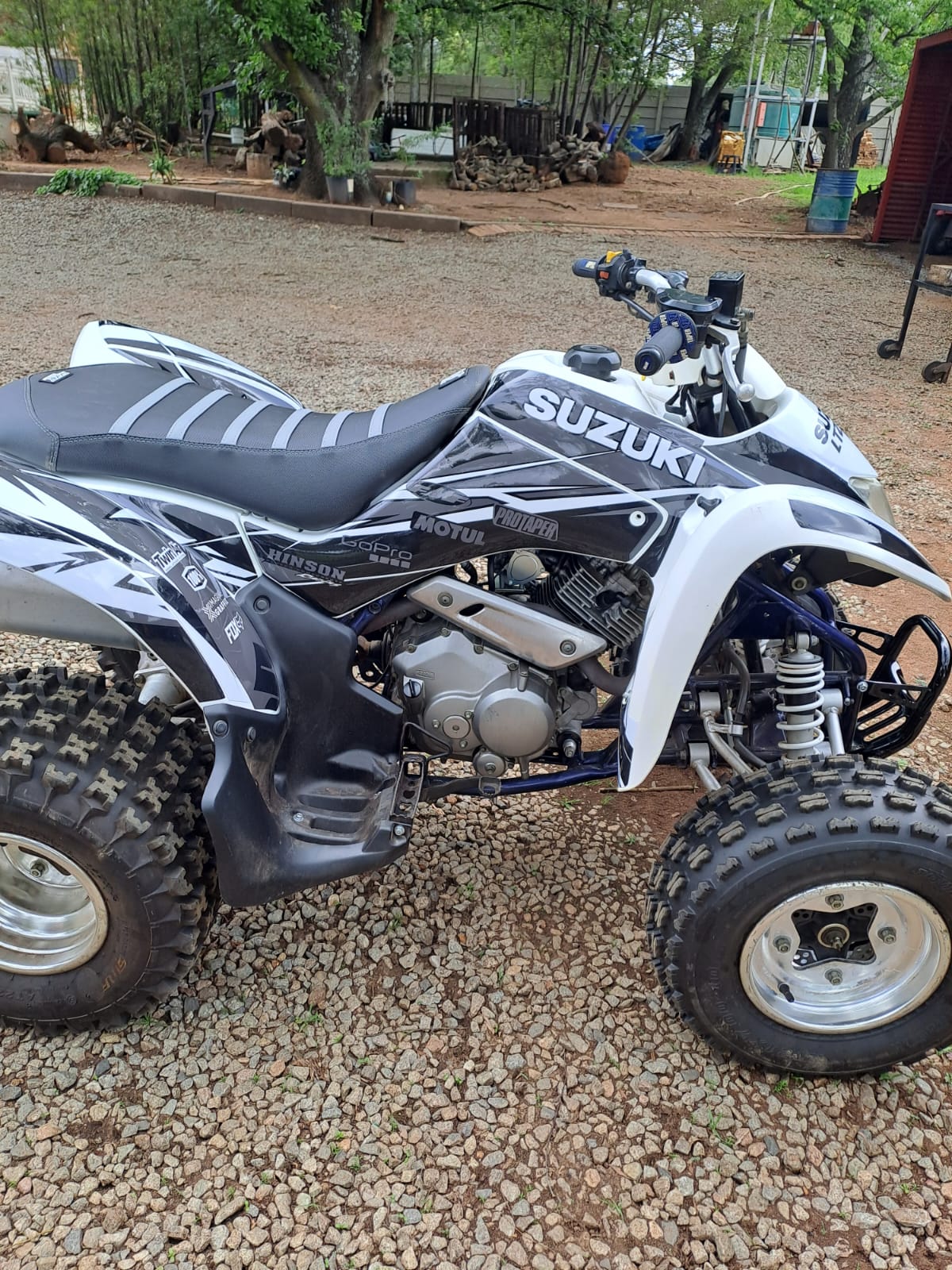 Izzy Design - Adventure Bike / Quad Custom Gripper Seat Covers