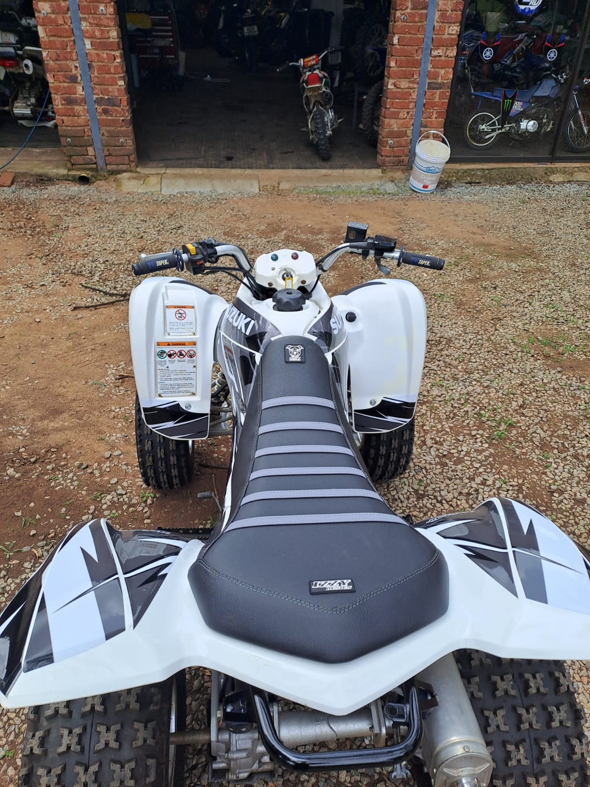 Izzy Design - Adventure Bike / Quad Custom Gripper Seat Covers