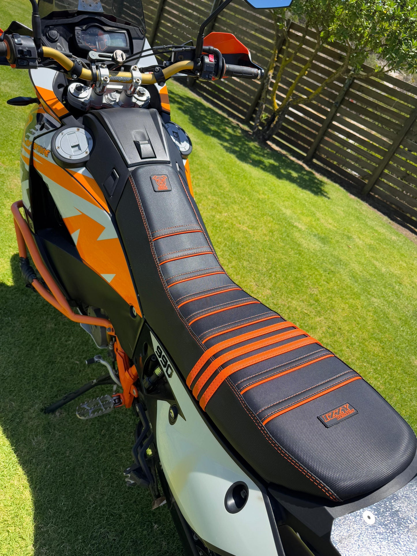 Izzy Design - Adventure Bike / Quad Custom Gripper Seat Covers