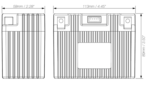 Shorai - Lithium Battery LFX14L2-BS12