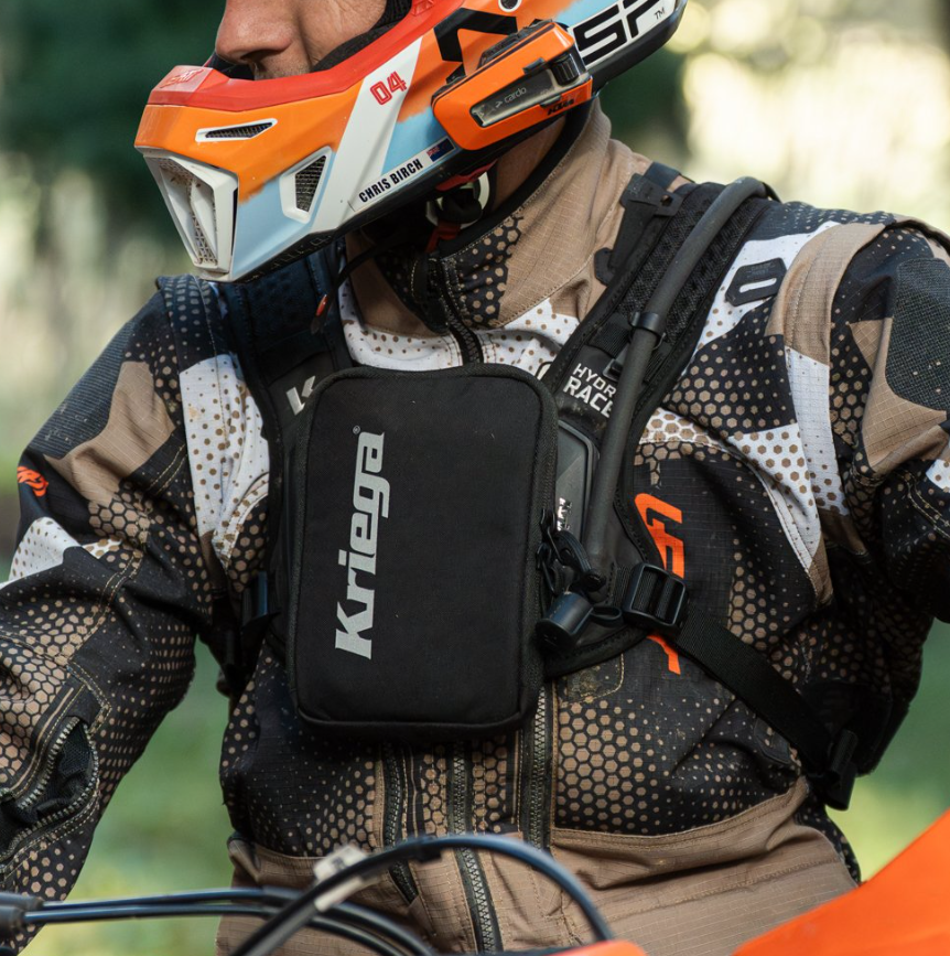 Kriega Race Pocket – Hydro Race Hydration Backpack Harness Pocket
