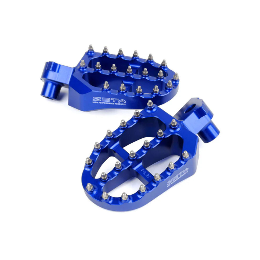 Zeta - Blue Aluminium Footpegs KTM & Husqvarna (2016-2021)