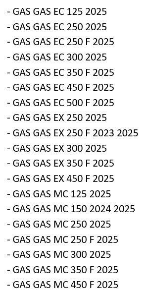 Acerbis - Teketmagnet Swingarm protector KTM, Husqvarna, GASGAS (2025 only)