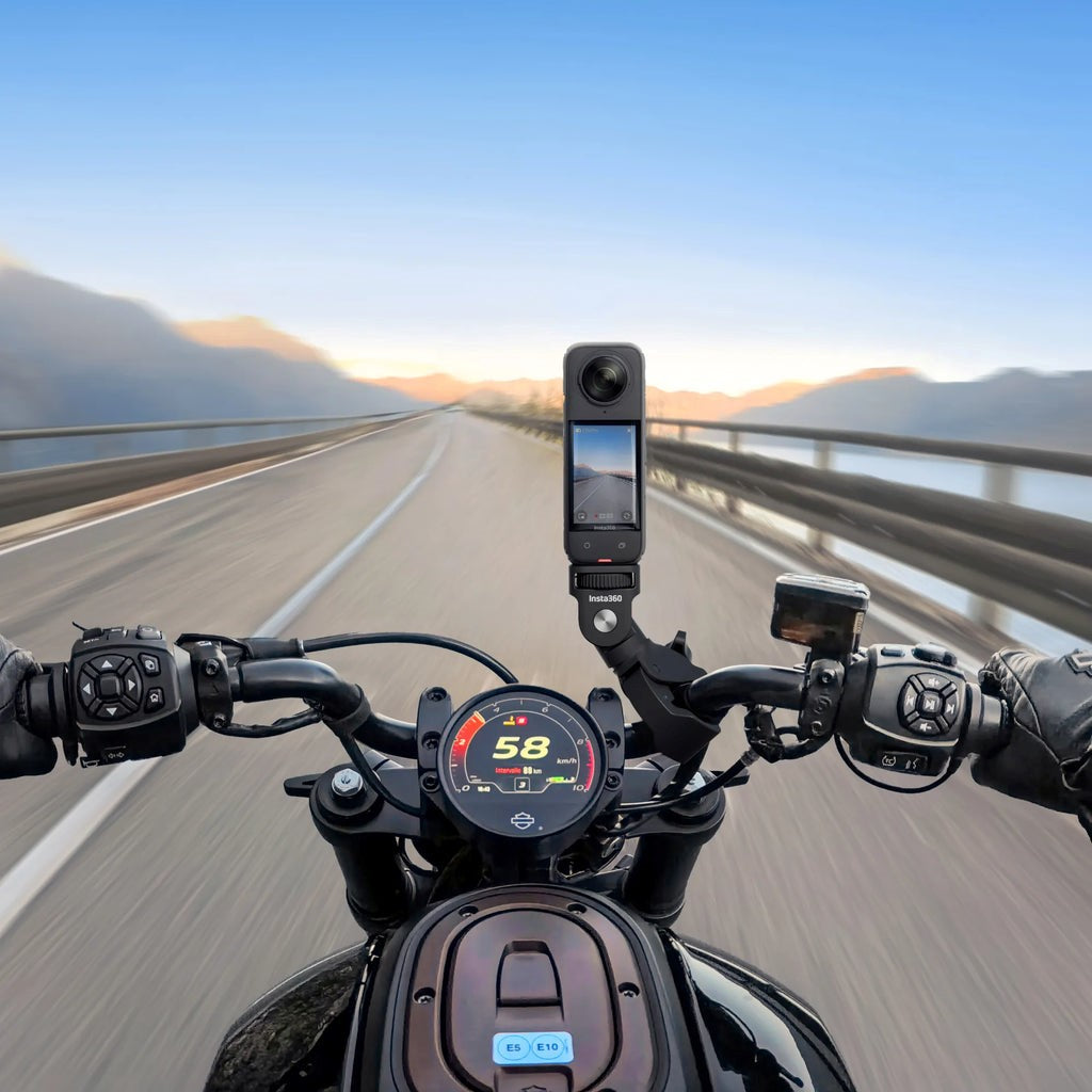Insta360 - X4 8K 360 Action Camera - Motorcycle Bundle