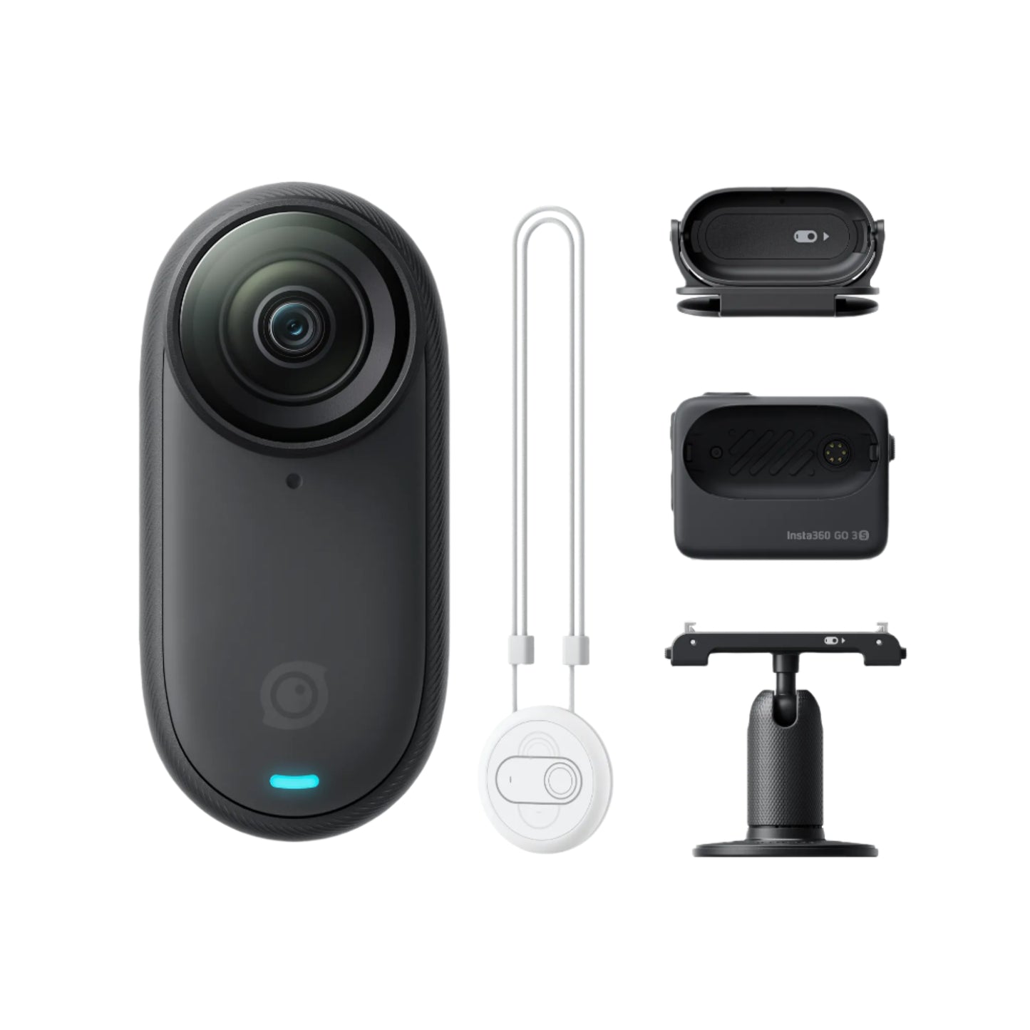 Insta360 - GO 3S 4K Action Camera 128GB - Black or White