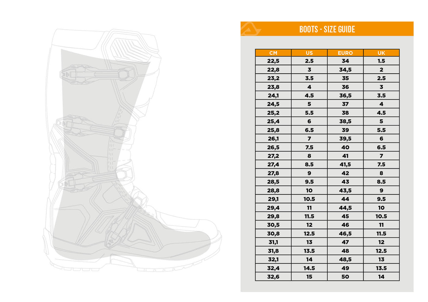 Acerbis - Shoes CE Lock