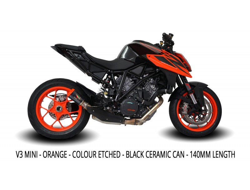 Austin Racing - V3 Mini Slip-On Exhaust KTM 1290 SuperDuke R (2014-2019) & GT (2016-2023)