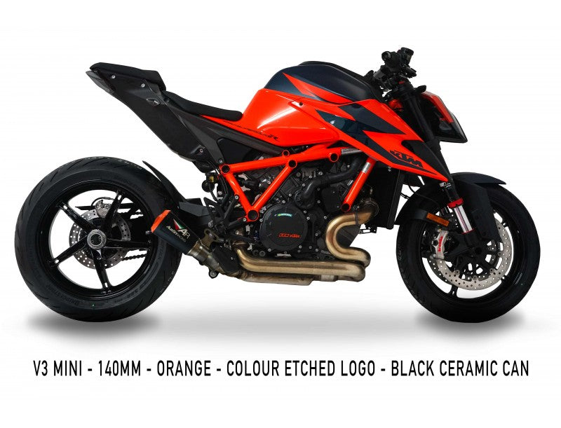 Austin Racing - V3 Mini Slip-On Exhaust KTM 1290 SuperDuke R/RR/EVO (2020-2024)