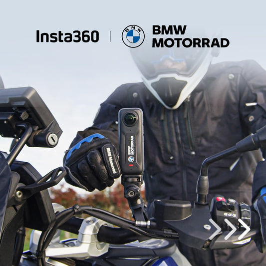 Insta360 - X4 8K 360 Action Camera - BMW Motorrad Limited Edition