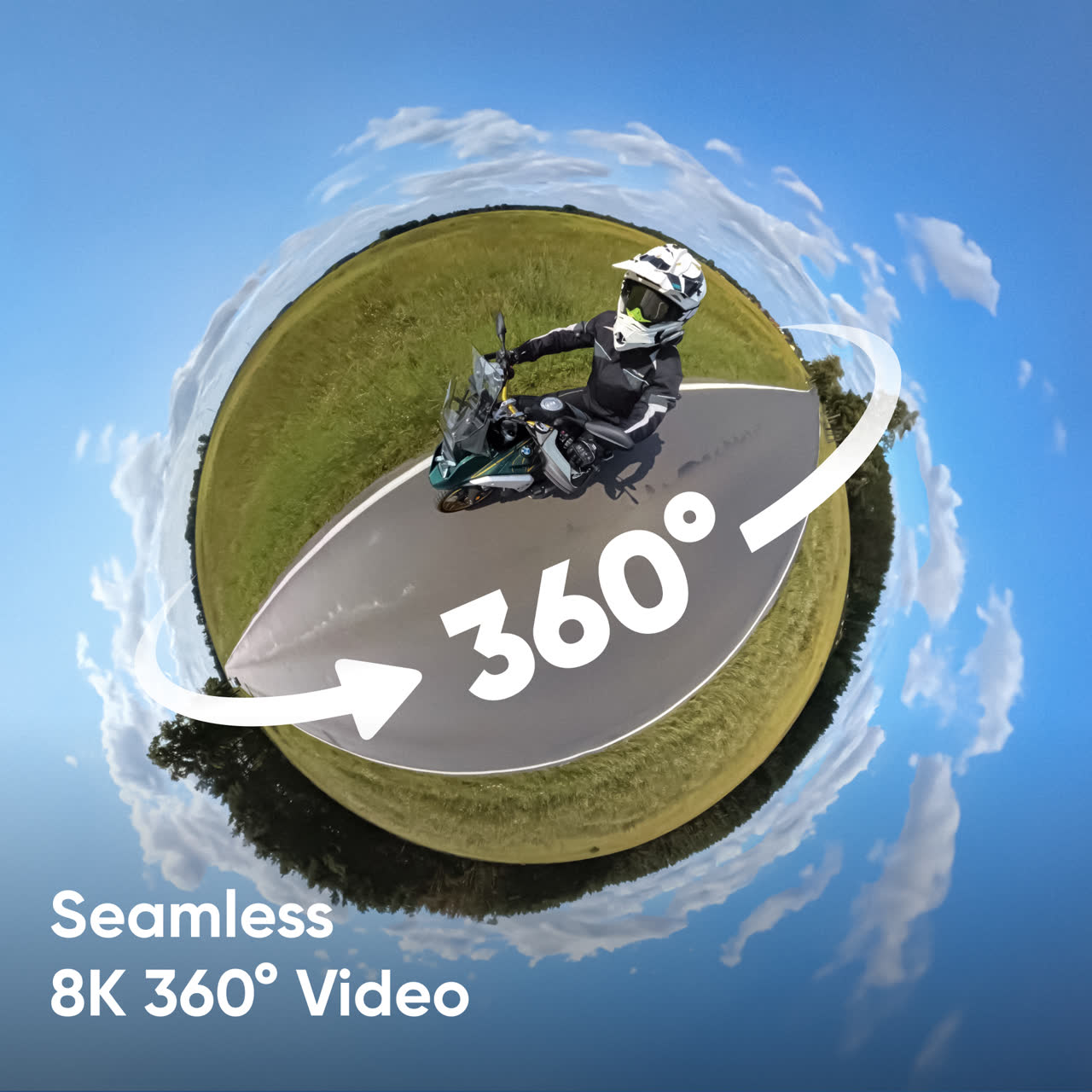Insta360 - X4 8K 360 Action Camera - BMW Motorrad Limited Edition