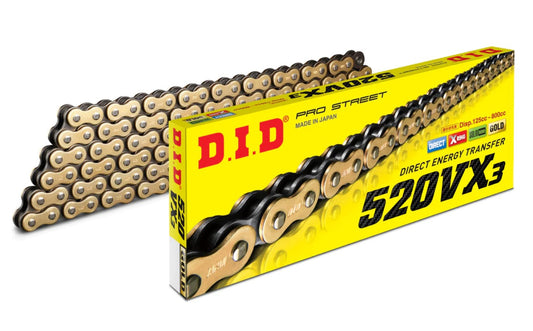 D.I.D Chain - 520VX3 Pro Street X-Ring Series