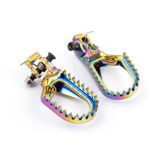 S3 - Punk Titanium Rainbow Footpegs KTM 2024+