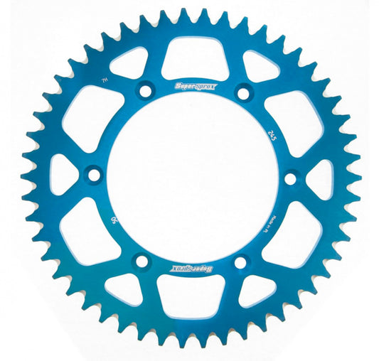 Supersprox - Blue Aluminium Rear Sprocket Yamaha