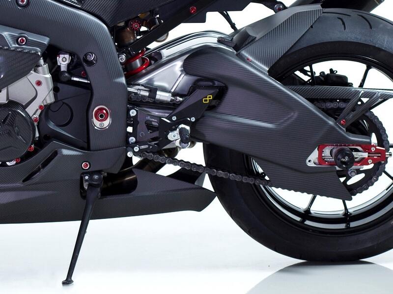 Lightech R Lightech - R-Version Adjustable Rearsets BMW S1000RR & HP4 (2009-2014 ...
