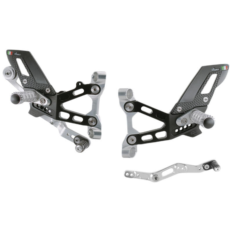 Lightech - Adjustable Rear Sets Fixed or Folding Footpeg BMW S1000RR & M1000RR (2019-2025)