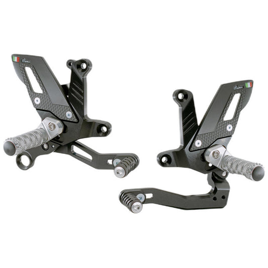 Lightech - Adjustable Rearsets Fixed or Folding Footpegs KTM 1290 Superduke R (2020-2023) & 1390 R (2024-2025)