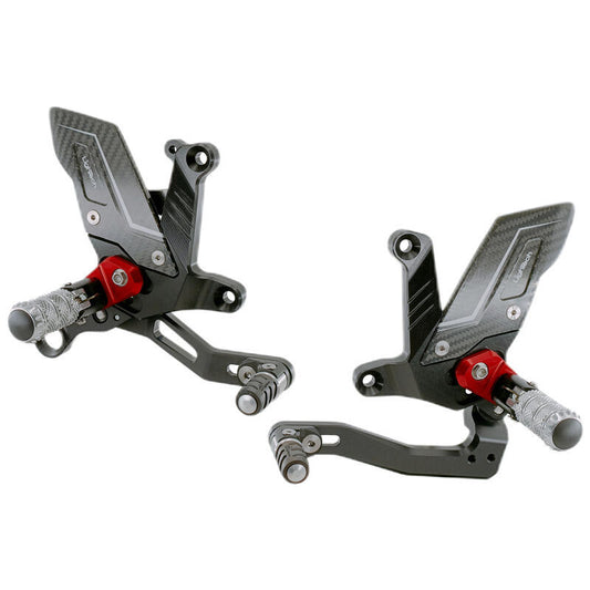 Lightech - R-Version Adjustable Rearsets KTM 1290 Superduke R (2020-2023) & 1390 R (2024-2025)