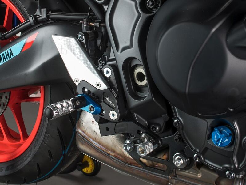 Lightech - Adjustable Rearsets Yamaha MT09, Tracer & XSR (2021-2025)