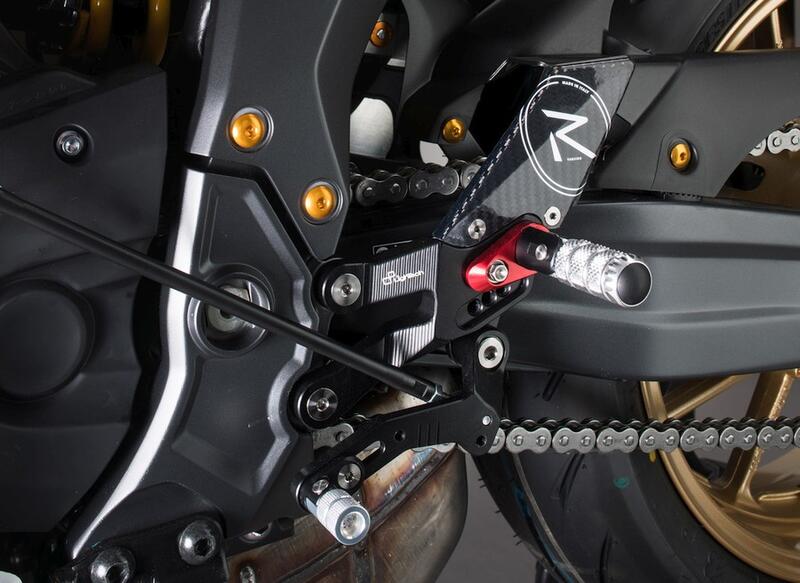 Lightech - R-Version Adjustable Rearsets Yamaha R7 (2022-2025)
