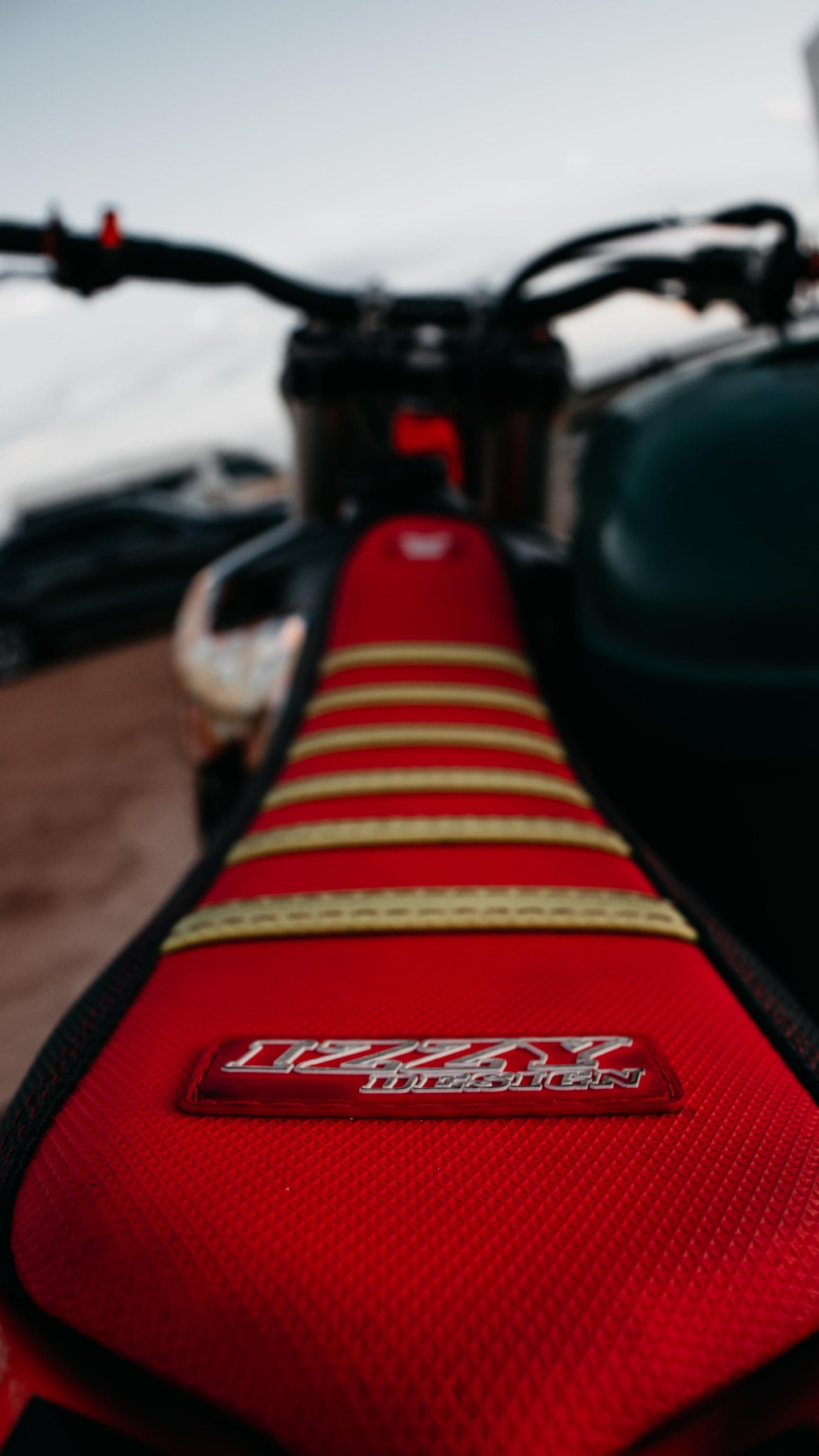 Izzy Design - Dirt Bike Custom Gripper Seat Covers