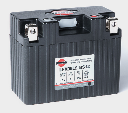 Shorai - Lithium Battery LFX09L2-BS12