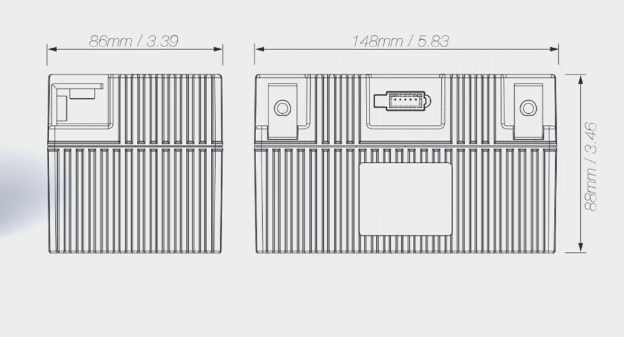 Shorai - Lithium Battery LFX14A4-BS12