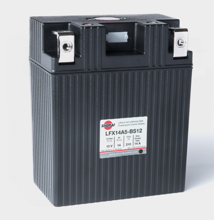 Shorai - Lithium Battery LFX14A5-BS12