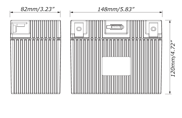 Shorai - Lithium Battery LFX21A7-BS12