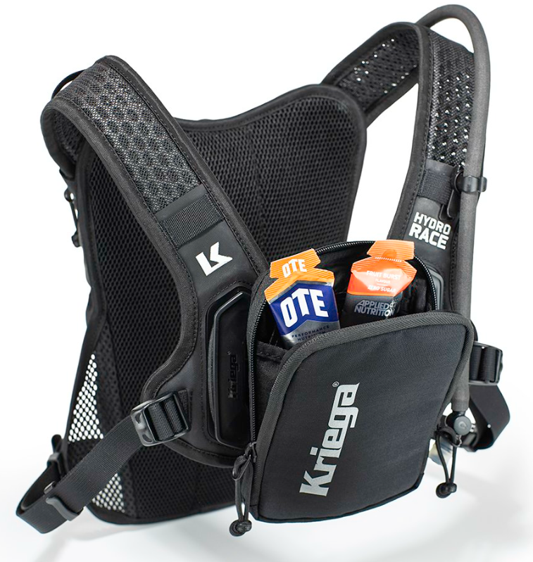 Kriega Race Pocket – Hydro Race Hydration Backpack Harness Pocket