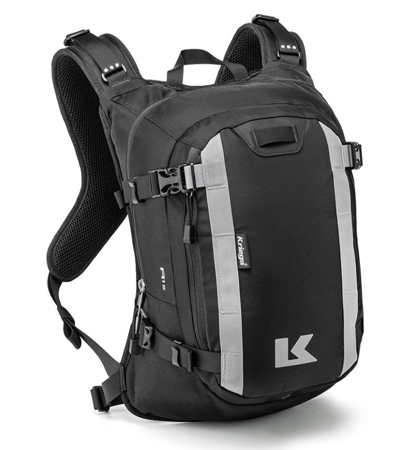 Kriega R15 Motorcycle Backpack – 15L Enduro, Road & Adventure Riding
