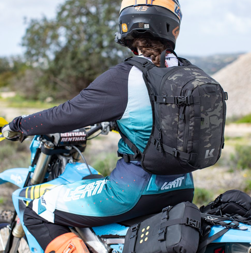 Kriega R15 Motorcycle Backpack – 15L Enduro, Road & Adventure Riding
